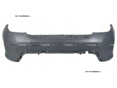 Бампер задний (грунтованный) без отв. под парктроники, для версии SPORT