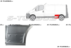 Крыло заднее (левое) передняя часть (до колеса) длинная база, заводской штамп