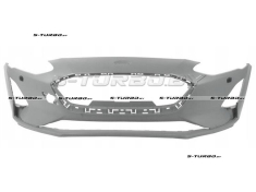Бампер передний (грунтованный) с отв. под парктроники, с отв. под омыватели