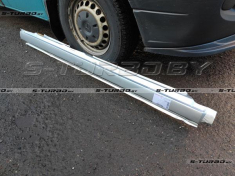 Порог (правый) полный профиль, заводской штамп