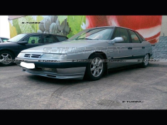 Накладка переднего бампера ZENDER