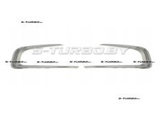 Накладки решетки бампера (левая+правая) хром, 2014-2016