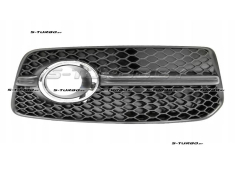 Решетка в бампер (правая) с отв. под противотуманку, с хромом, для версии s-line