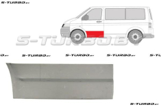 Дверь передняя (левая) наружная часть, заводской штамп