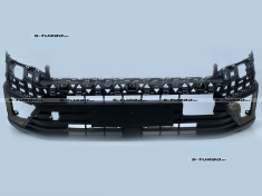Бампер передний (черный) без отв. под парктроники, нижняя часть