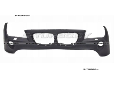 Бампер передний (грунтованный) с отв. под омыватели, верхняя часть