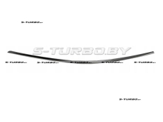 Молдинг заднего бампера (левый) хром