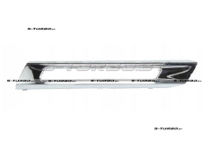 Накладка решетки бампера (правая) хром