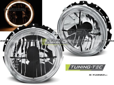 Передние фары ANGEL EYES BLACK