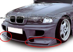 Рассекатели для переднего бампера CARZONE