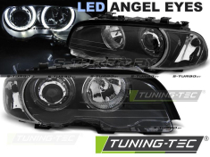 Передние фары ANGEL EYES LED BLACK