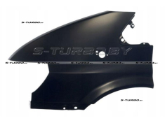 Крыло переднее (левое) с отв. под повторитель, оцинкованная сталь