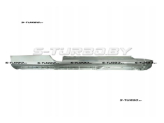 Порог (правый) полный профиль, заводской штамп