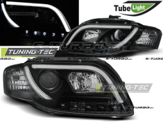 Передние фары LED TUBE LIGHTS BLACK