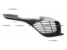 Решетка в бампер (правая) нижняя, с хром. накладкой