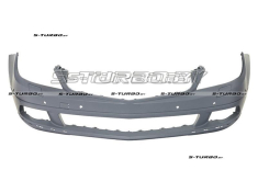 Бампер передний (грунтованный) с отв. под омыватели, с отв. под парктроники