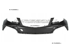 Бампер передний (грунтованный)  без отв. под омыватели, без отв. под парктроники, верхняя часть