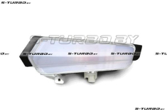 Указатель поворота в бампер (левый) белый