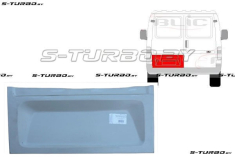 Дверь задняя (левая) распашная, наружная часть, 40 см, заводской штамп