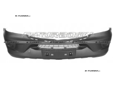 Бампер передний (черный) без отв. под противотуманки, без отв. под омыватели, без отв. под парктроники