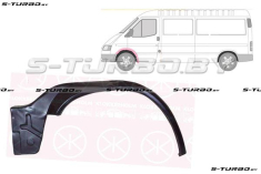 Арка передняя, комплектная (левая) внутренняя часть, заводской штамп