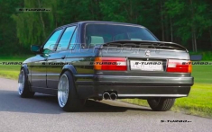 Накладка заднего бампера M-TECHNIC 2