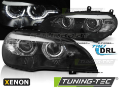 Передние фары AE DRL LED BLACK XENON