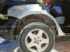 Арка задняя (правая) из 2-ух частей, ремкомплект