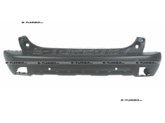 Бампер задний (грунтованный) с отв. под парктроники, с отв. под накладку