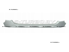 Спойлер переднего бампера (серебряный)