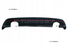 Спойлер заднего бампера, с красным молдингом, для версии amg-type