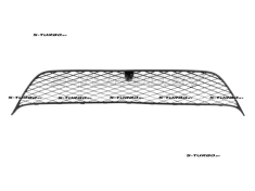 Решетка в бампер (центральная)