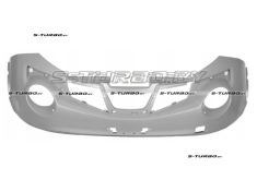 Бампер передний (грунтованный) с отв. под омыватели, верхняя часть