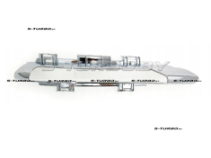 Накладка решетки бампера (правая) хром, для версии amg-type