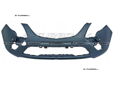 Бампер передний (грунтованный) без отв. под омыватели, с отв. под парктроники