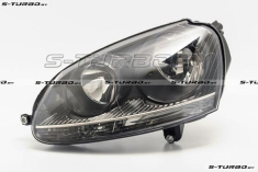 Передняя фара (левая) черный корпус