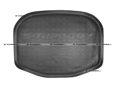 Коврик в багажник модельный полиуретановый, разложенный 3-й ряд