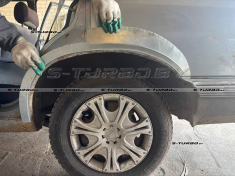 Арка задняя (левая) из 2-ух частей, ремкомплект