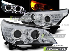 Передние фары CHROME LED INDIC.