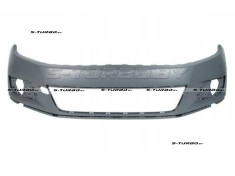 Бампер передний (грунтованный) без отв. под омыватели, без отв. под парктроники