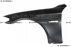 Крыло переднее (левое) с отв. под повторитель, алюминий