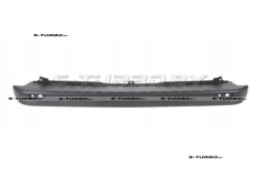 Бампер задний (черный) текстурный, без отв. под парктроники, центральная часть