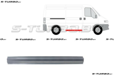 Порог (правый) под боковой сдвижной двери, 11 см высота, 140 см длина, заводской штамп