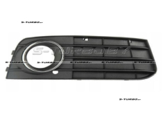 Решетка в бампер (правая) с отв. под противотуманку, с хромом