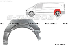 Арка задняя (левая) заводской штамп