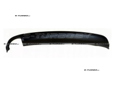Спойлер заднего бампера (черный) с отв. под одну выхлопную трубу, 2011-2013