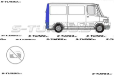 Угол задний (правый) до крыши, заводской штамп