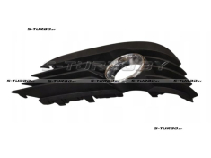 Решетка в бампер (левая) c отв. под противотуманку, с хром. рамкой, для версий gts / sport