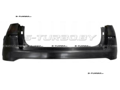 Бампер задний (черный) без отв. под парктроники, верхняя часть