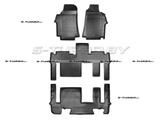 Коврики модельные полиуретановые в салон (высокий борт)